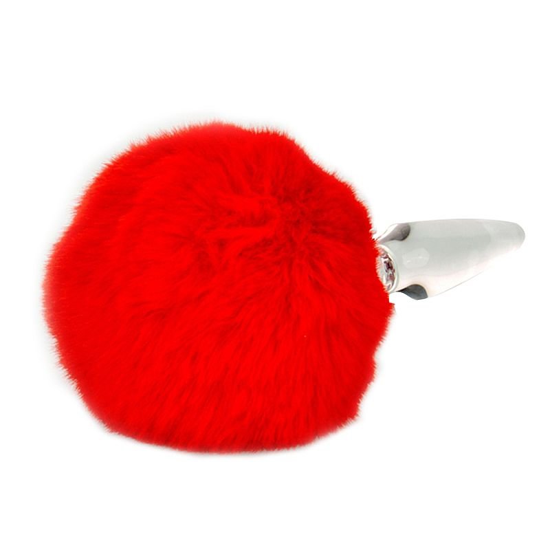 GlassBunny Touch – Plug Anal com Pompom - Imagem 2