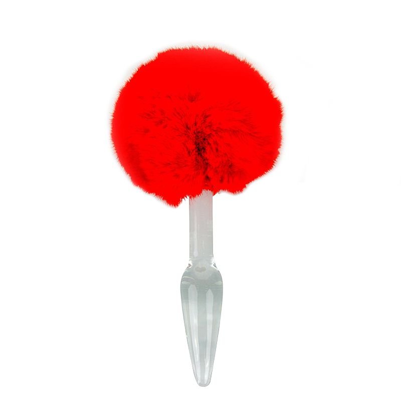 GlassBunny Touch – Plug Anal com Pompom - Imagem 4