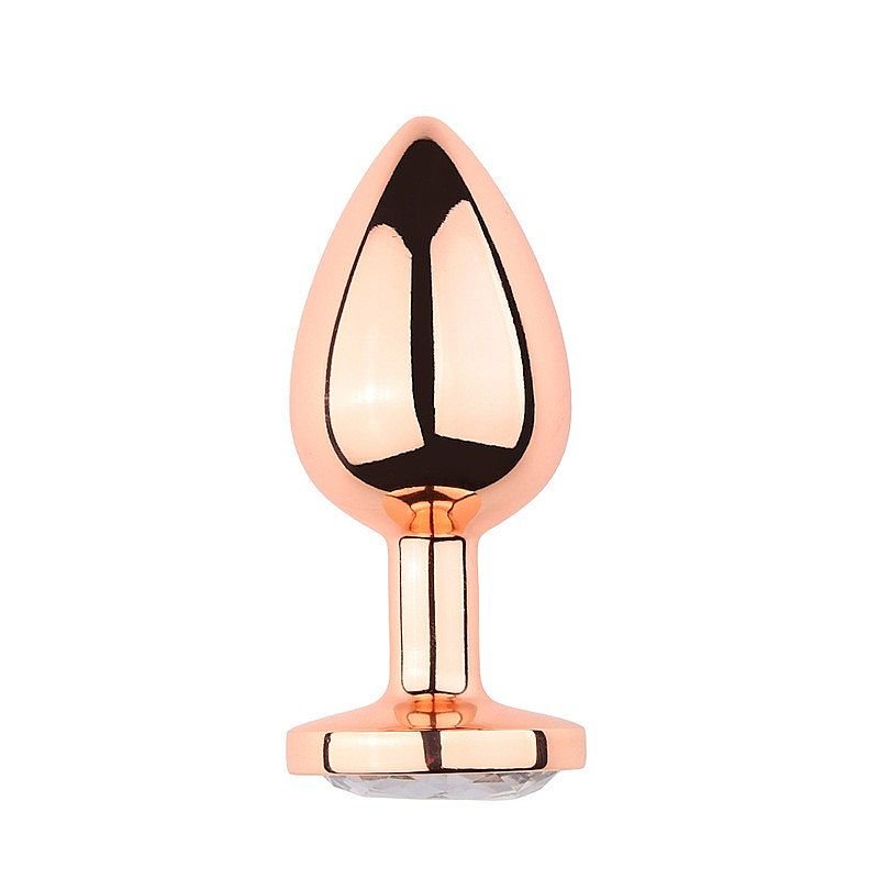 Plug Anal Cristal Vermelho Rose P – SI - Imagem 2