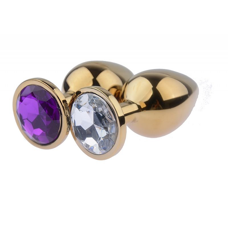 Plug Anal Golden Redondo Luxo P – SI - Imagem 4