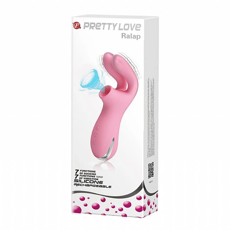 Ralap Est Clitóris & G-Spot com Sucção – Pretty Love - Imagem 2