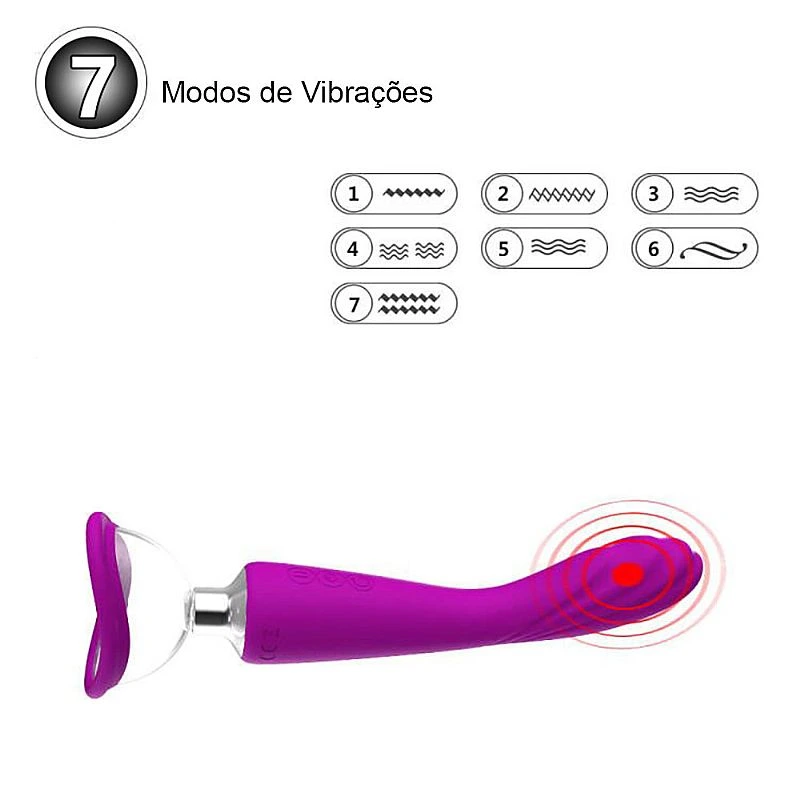 Vibrador G & Clit Sucker Alan B – SI - Imagem 2