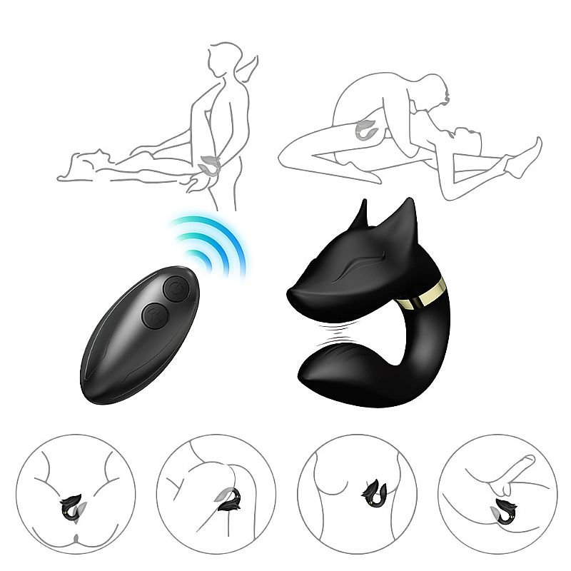 Vibrador de Casal Wolf Passion com Controle – SI - Imagem 3