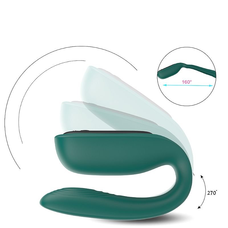 Vibrador de casal Baud Remote Touch – S-Hande - Imagem 4