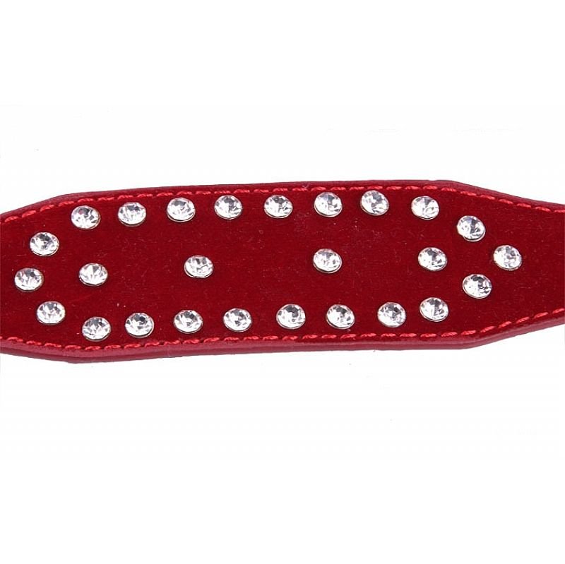 Algema Couro Fetiche Luxo Vermelho - SI - Imagem 2