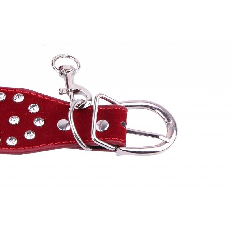 Algema Couro Fetiche Luxo Vermelho - SI - Imagem 3