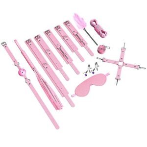 Kit Sado Completo 10 Peças BDSM - SI