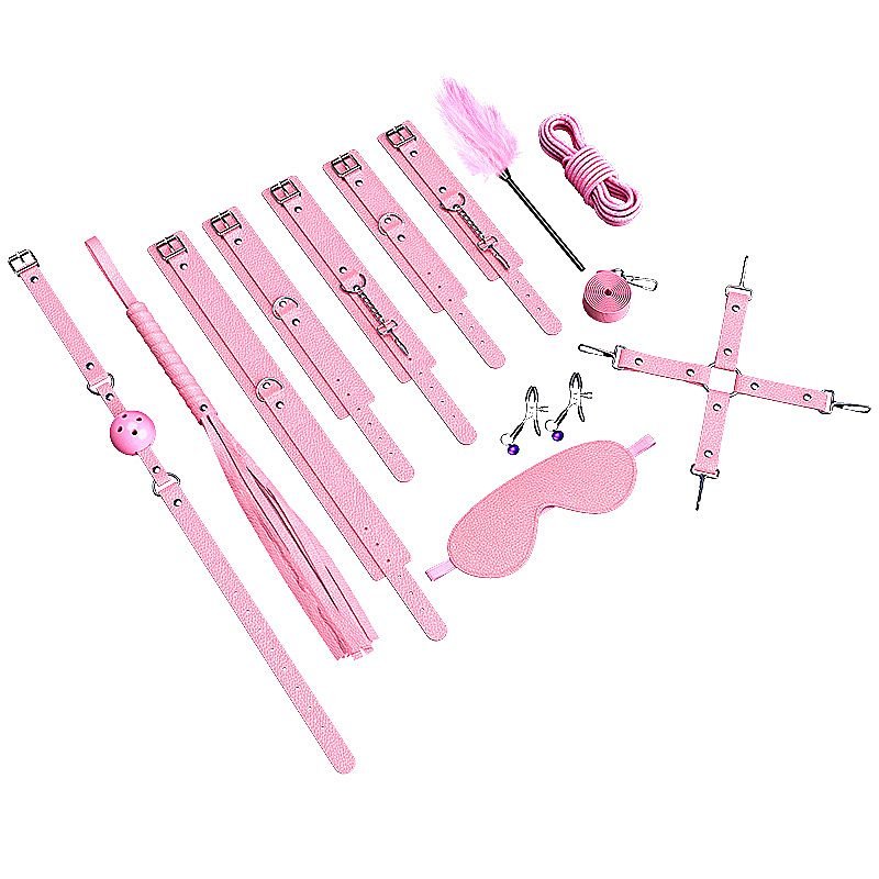 Kit Sado Completo 10 Peças BDSM - SI