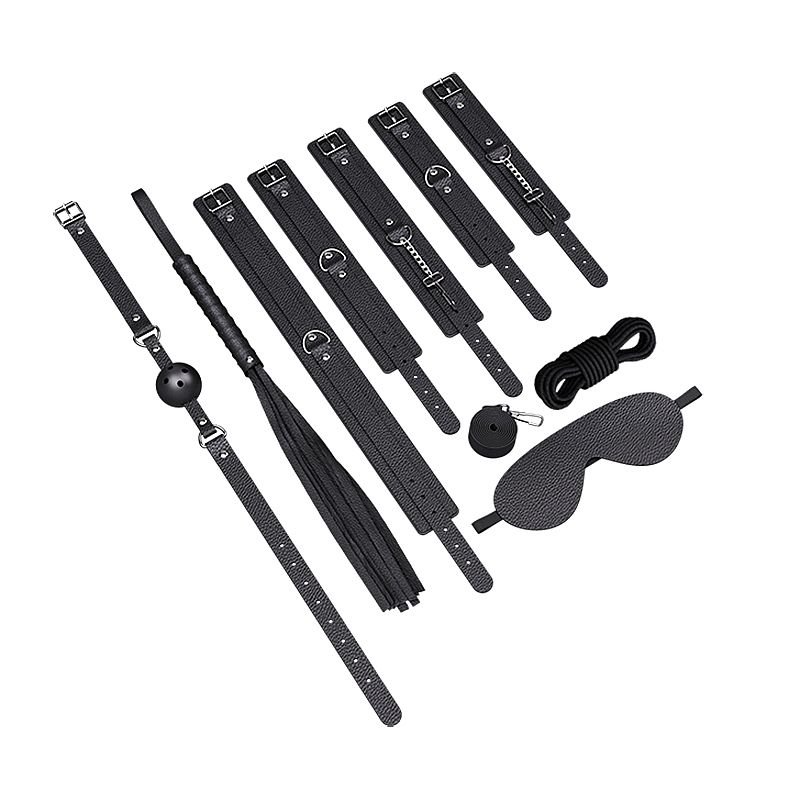 Kit Sado Completo 8 Peças BDSM - SI
