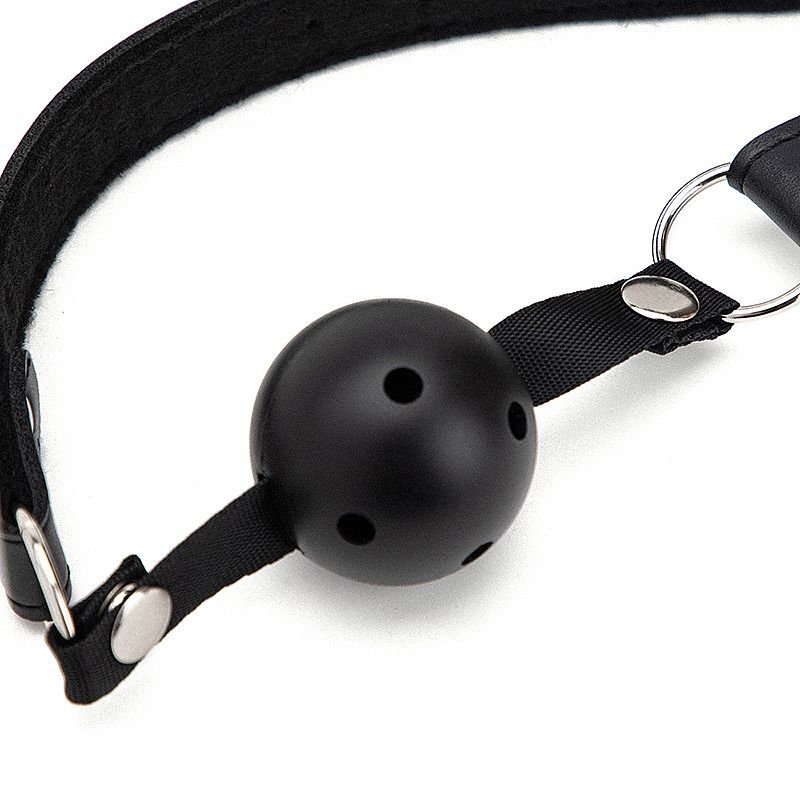 Mordaça Fetiche Bola em Couro - SI - Imagem 5
