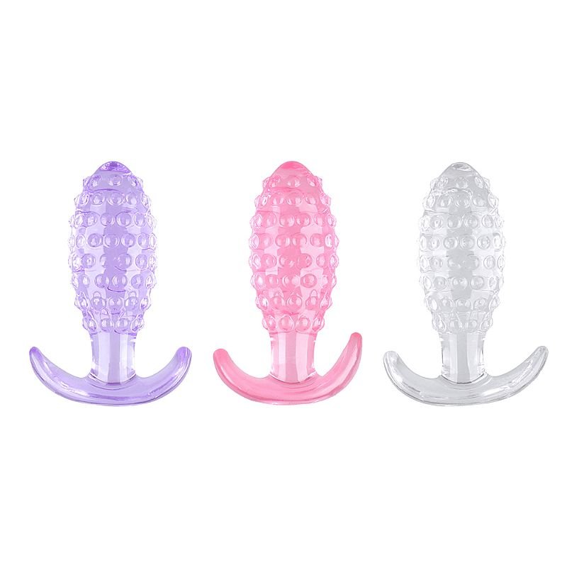 Plug Anal Texturizado em Silicone 10,5x3,5 cm - SI - Imagem 4
