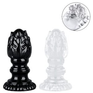 Plug Anal Texturizado em Silicone 10,5x4,0cm - SI