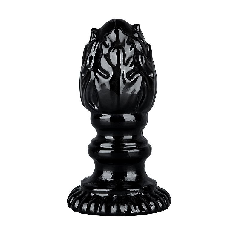 Plug Anal Texturizado em Silicone 10,5x4,0cm - SI - Imagem 2