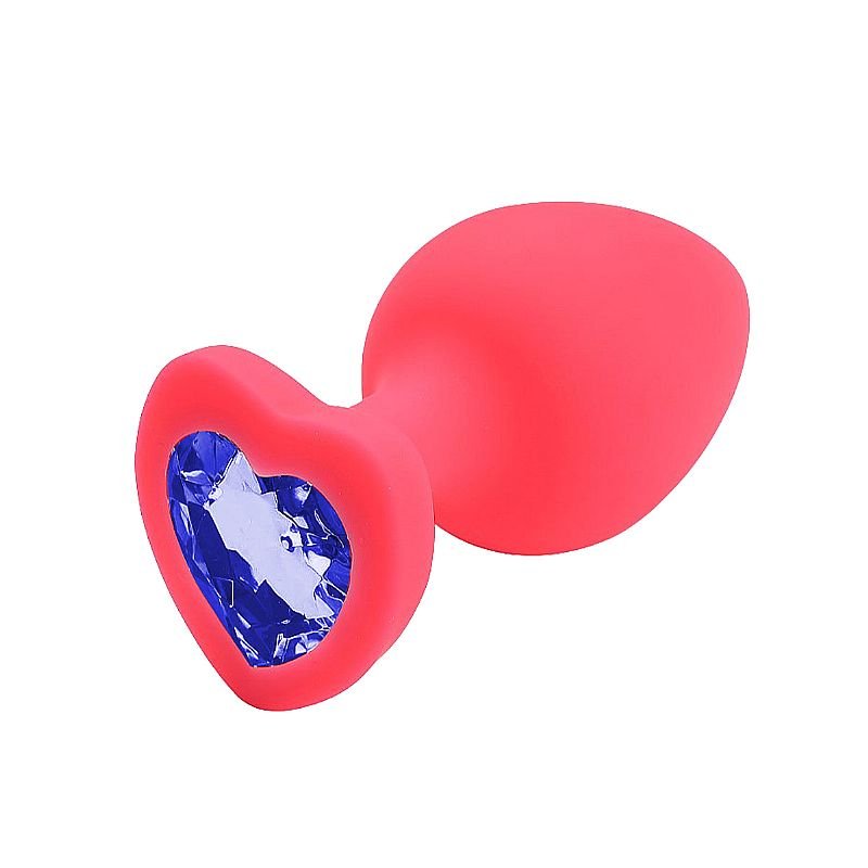 Plug Íntimo em Silicone Coração Médio - SI - Imagem 5