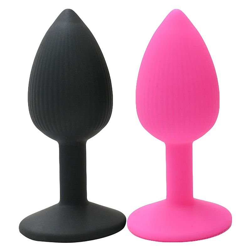Plug Íntimo em Silicone Médio 8,3x3,4cm - SI
