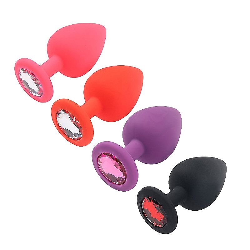 Plug Íntimo em Silicone Pequeno - SI