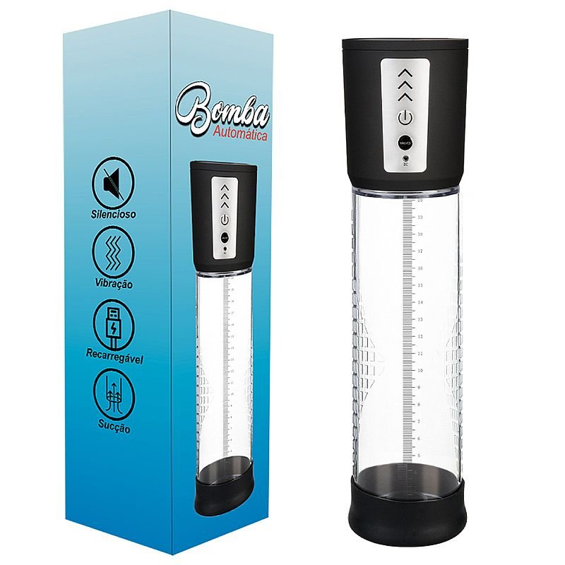 PowerPump 4 - Bomba Peniana Automática Super Forte Recarregável - SI