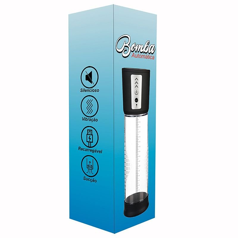 PowerPump 4 - Bomba Peniana Automática Super Forte Recarregável - SI - Imagem 5
