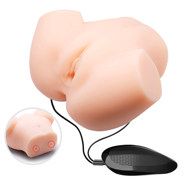 DualShock Masturbador Vagina e Ânus com Vibro Crazy Bull - Imagem 3