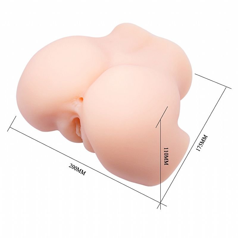 DualShock Masturbador Vagina e Ânus com Vibro Crazy Bull - Imagem 4