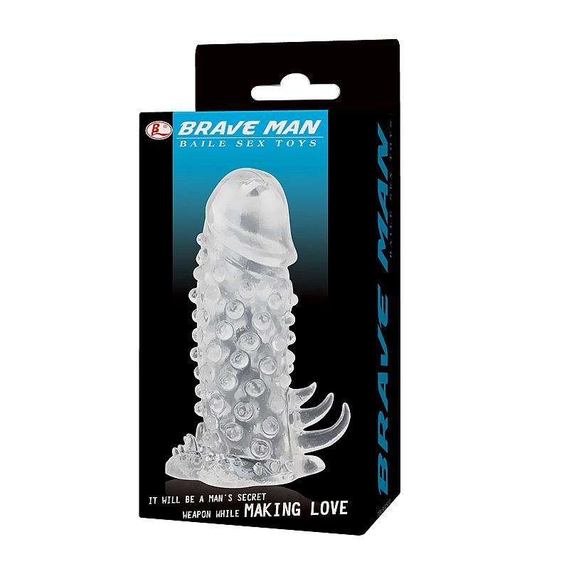 PowerGrip - Capa Peniana Texturizada Brave Man - Imagem 5
