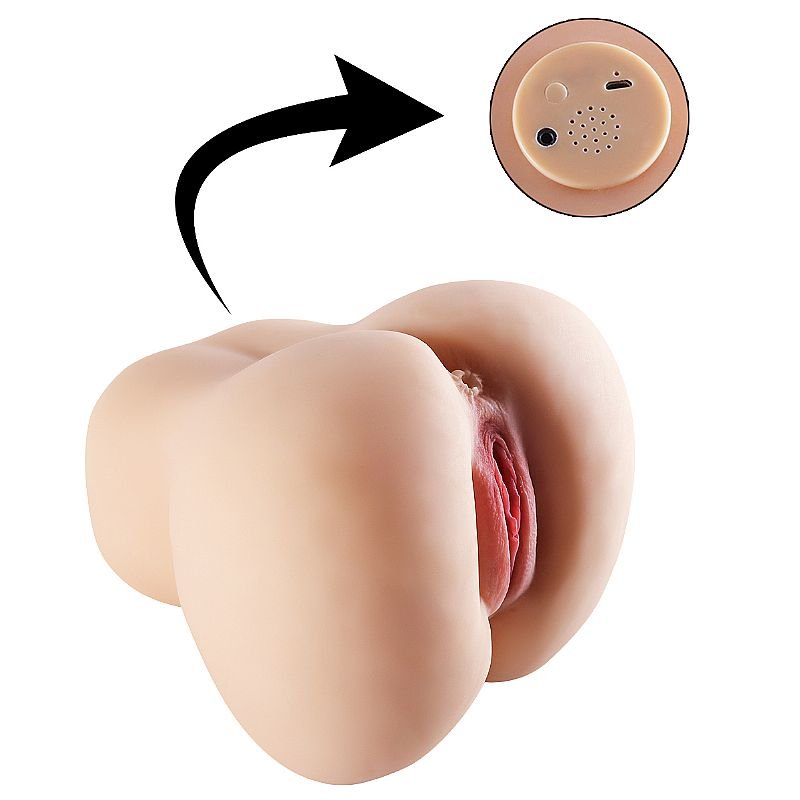 TwinX Masturbador Vagina e Anus com Vibro M2 MAIG